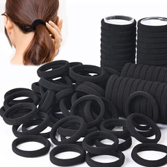 50/100 Pieces of Black and White Hair Bands, Women’S Hair Bands, High-Elasticity