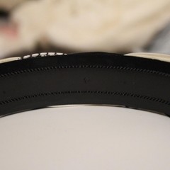 Glam Noir Braided Headband