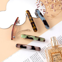 10PCS French Barrette Hair Clips for Women 2.48 Inch Small Tortoise Shell Ha…