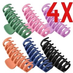 4X Claw Clips for Thick Hair Large Hair Clips for Women 4.33” Nonslip Big… 310