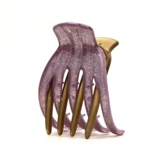 New Purple Color French Hair Claw Clip High Quality Hair Accessories C23