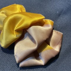 NOS 90’s Stephanie Young Hair Bow Barrette Warm Tones 6.5” G103
