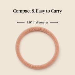 Kitsch Nylon Hair Ties No Damage – Stretchable Hair Bands for Strong All-Day