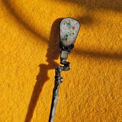 A Hair Pin Named “Butterfly Dance Among Immortal Blossoms”