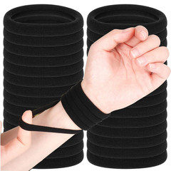 Men Women Hair Ties Soft Seamless Hair Bands Fr Thick Thin Hair Ponytail Holders