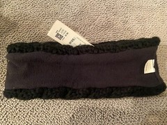 Adidas Women’s Headband Head Warmer Running Training Fleece + Cable Knit Black