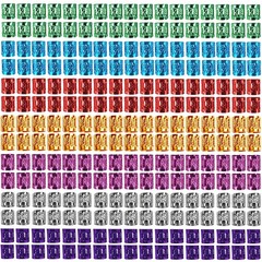 350PCS Hair Jewelry for Women Braids DreadLock Beads Hair Decorations Aluminu…