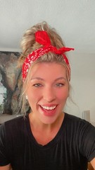 Clip-in Bandana Style Headband, True Non-Slip, Clips into hair in three place…