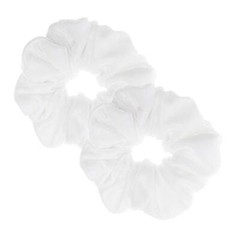 6 Pcs Black Color Large Size Velvet Scrunchies for Women Hair Assorted Colors
