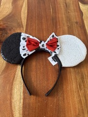 Disney Villains Cruella Light Weight Ears Headband 101 Dalmatians