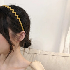 Simple Wave anti Slip Plastic Hairbands Headband Women Girls Kids Scrunchie Hair