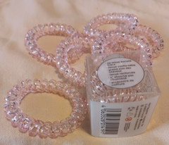 Invisibobble Clear Bella Rosa Galaxy Traceless Hair Ring & Packed Party Pink Lot