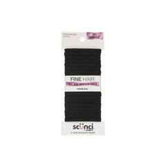 (2 pack) Scunci No Damage Hosiery Ponytail Hair Ties, Black, 20 Count — NEW