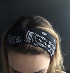 Headband Twisted Knot Bow One Size Stretchable
