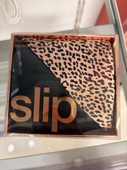 Slip Unisex Pure Silk Hair Wrap Wild Leopard Haircare Sleep Protection Natural