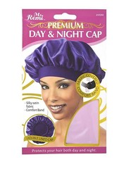 Ms Remi Annie 4554 Premium Deluxe Day & Night Cap double lined satin one size