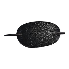 Leather Stick Hair Slide Hair Pins Ponytail Holders Hair Accessories for Women