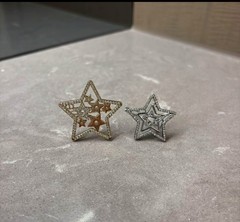 NWT! GWP Novelty Christian D Star Hair Clip