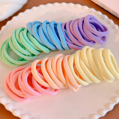 Men Women Hair Ties Soft Seamless Hair Bands Fr Thick Thin Hair Ponytail Holders