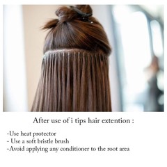 Cadenza Hair I Tip Human Hair Extensions Pre Bonded Cold Fusion Remy Hair 50 gm