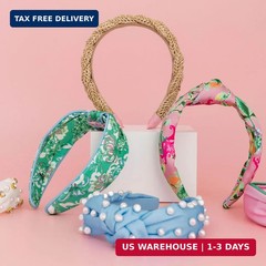 Lilly Pulitzer Women’s Fashion Headband, Woven Raffia Hair Accessories for Teens
