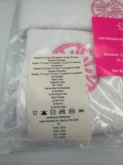 Lilly Pulitzer White Wristband Headband Set Pickleball Tennis Workout Healthcore