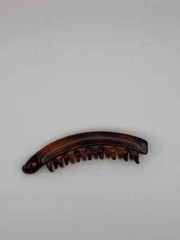 Banana Hair Clip Glossy Brown – Black
