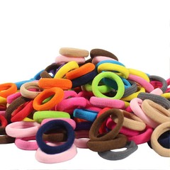 200 PCS Elastic Hair Ties Band Rope Ponytail Scrunchies Hair Holder for Girls