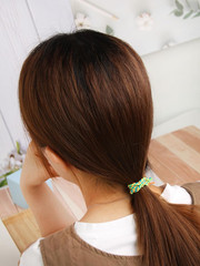 100Pcs Hair Ties Bulk for Women & Girls – No Damage Elastic Scrunchies, Soft Bra