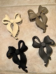 PCS Bow Hair Clips Bow Claw Clip for Women, Large Hair Claw Clips