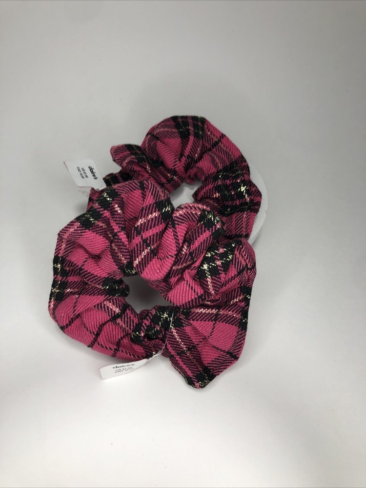 Hair Accessories, Hair Scrunchie, Pink 2 Count