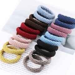10PCS Women Girls Hair Bands Elastic Scrunchies Ponytail Holder Rubber Bands