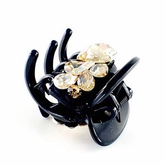 Handmade Acrylic HAIR CLAW Australia Crystal Hair Clip Hairpin Elegant Brown #2