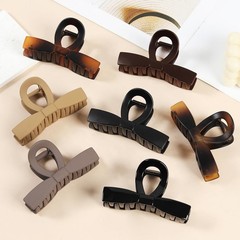Fashion Bow Hair Claw Clips, 7 Pack 4.1 Inches Non-Slip Large Hair Clips for …