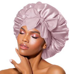 Silk Bonnet for Sleeping Women Satin Night Sleep Cap Wrap for Curly Hair