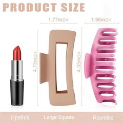 1 Count (Pack of 8), Assorted A.Beige, Pink, Green, Khaki, Brown, Black