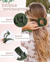 6 1 Count (Pack of 6), Dark Blue+Dark Green+Khaki+Red+Light Pink+Dark Gray