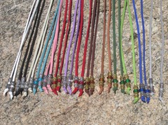 Hair Jewelry Leather Ties Wraps Ponytail Holder Black BOHO Bohemian Clothing