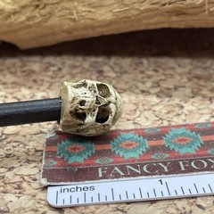 Pair Skull Skeleton Gothic Hair Stick Punk Goth Chopstick Man Bun Men’s Women’s