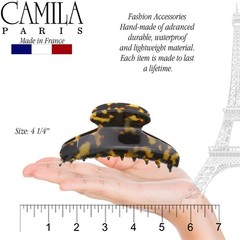 Handmade French Hair Clip for Thick Long Curly Wavy Hair – Durable Claw Clip, St