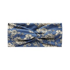 Vintage Cross Turban Hair Band Bohemian Print Bandana Headband Hair Accessories