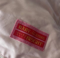 Baby The Stars Shine Bright Bonnet Hat Bows Ribbon Pink