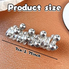 4Pcs No Damage Soft Elastic Spiral Hair Ties, Twisted Hair Wire Pony Hairwire…
