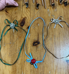 Lots Metal Hair Clips Duckbill Clips Scrunchies Hair Ties *Flaws