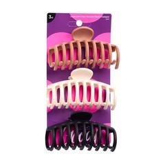Classics Large Sprial Claw Clips , Assorted Colors – Great for Easily Pulling…