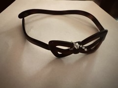 Camila Paris Tortoise Shell Vintage Bow Headband