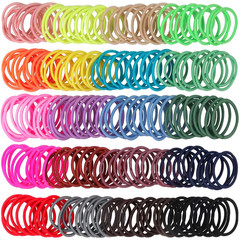 200PCS Small Hair Ties,No Crease Baby Hair Ties,Elastic Hair Ponytail Holder Hai