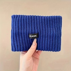 Women Winter Knitted Headband Solid Color Elastic Warm Headwrap Hair Band