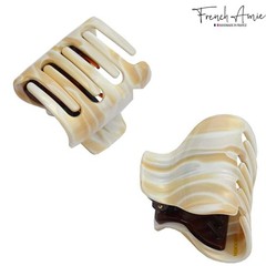 French Amie Big Fat Handmade Cellulose Acetate Small Jaw Hair Claw for Women and