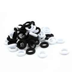 200 PCS Elastic Hair Ties Band Rope Ponytail Scrunchies Hair Holder for Girls